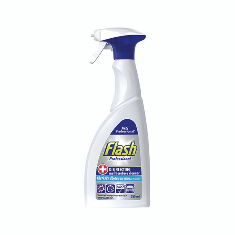 Flash Disinfectant Multi-Surface Cleaner Spray 750ml CO01848