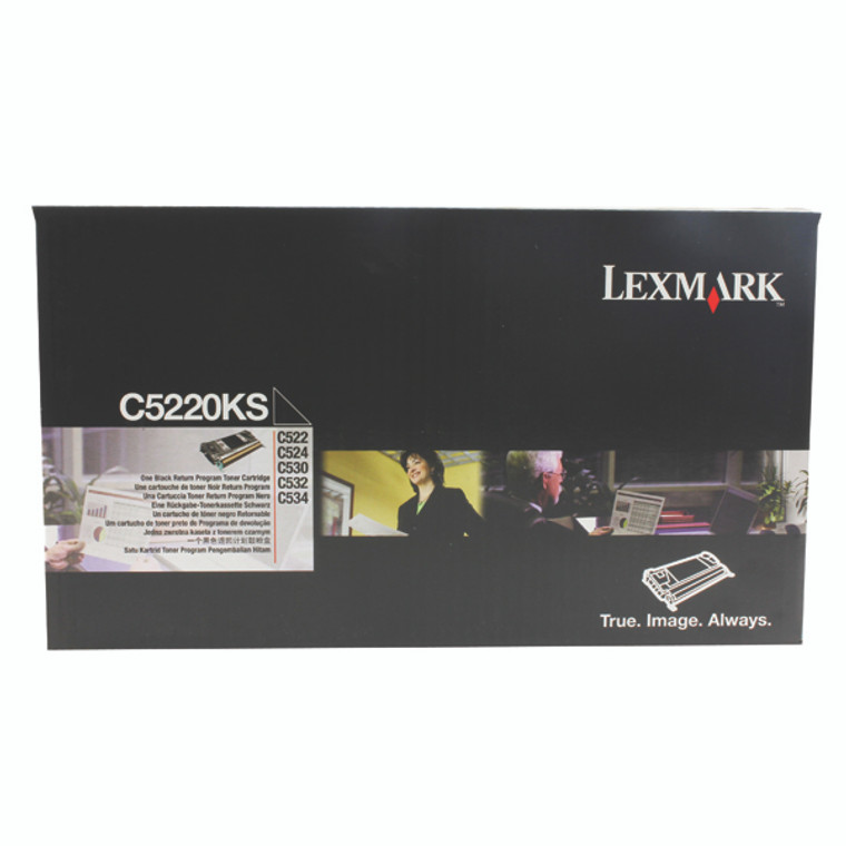 00C5220KS Lexmark C5220KS Black Toner Use Return