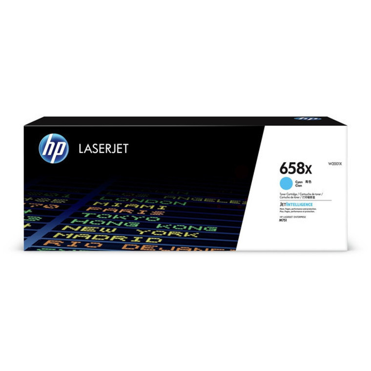 W2001X HP W2001X 658X Cyan Toner 28K pages