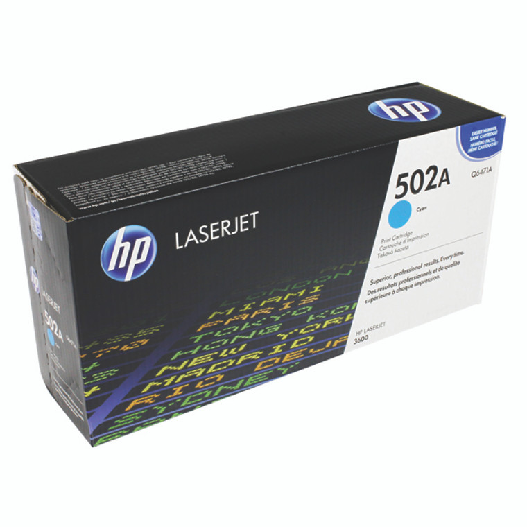 Q6471A HP Q6471A 502A Cyan Toner