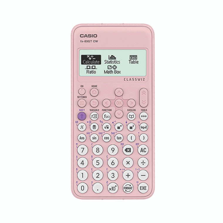 Casio Classwiz Scientific Calculator Pink FX-83GTCW-PK-W-UT