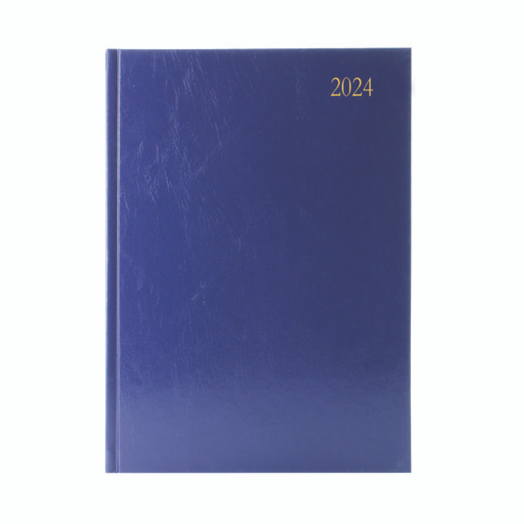 Desk Diary 2DPP A4 Blue 2024 KFA42BU24