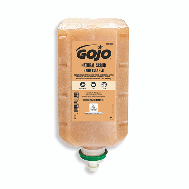 Gojo Pro TDX Natural Scrub Refill 2000ml (Pack of 4) 7335-04-EEU