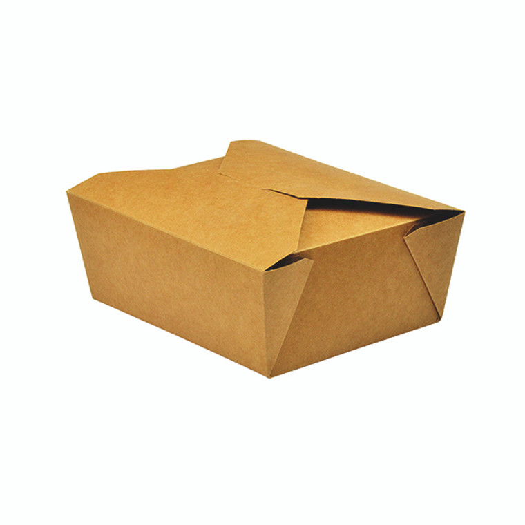 Vegware Food Carton No. 8 1300ml Kraft Brown (Pack of 300) 1671