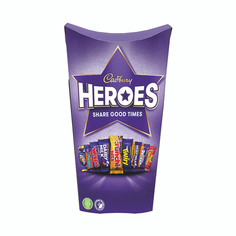 Cadburys Heroes Chocolates Carton 290g Each 4071733