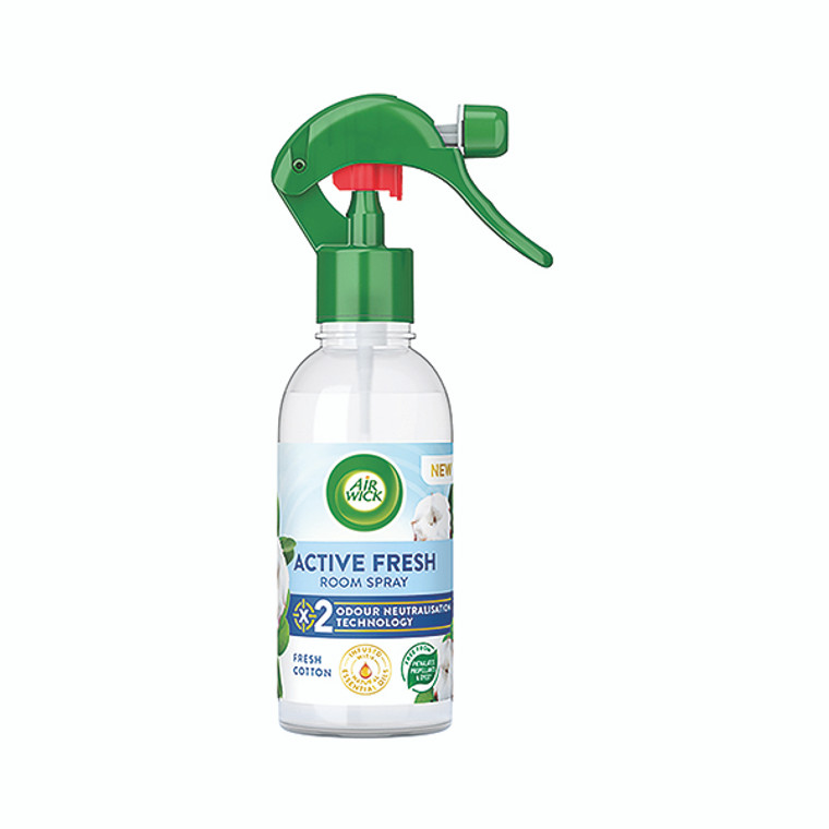 Air Wick Active Fresh Room Spray Fresh Cotton 237ml 3247159