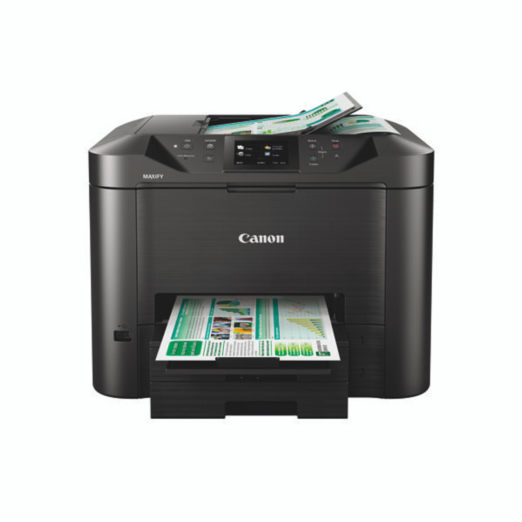 Canon Maxify MB5450 A4 4-in-1 Inkjet Colour Printer Black MB5450
