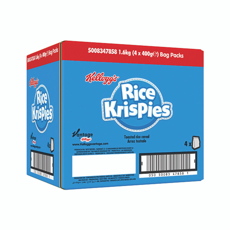Kellogg's Rice Krispies 500g (Pack of 4) 5147858000