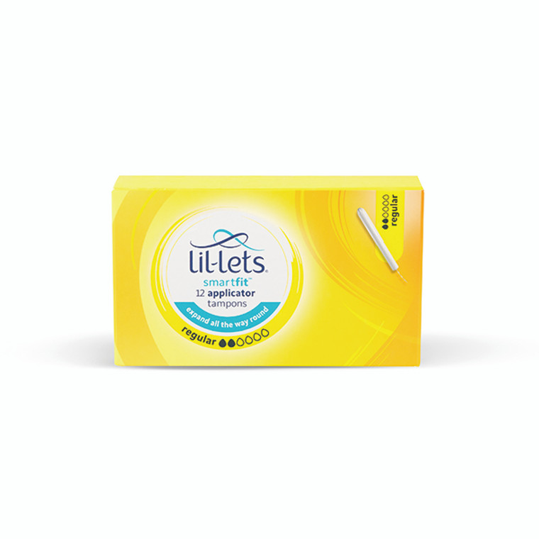 Lil-Lets Cardboard Applicator Tampons Regular x12 (Pack of 24) 91CBAPP2