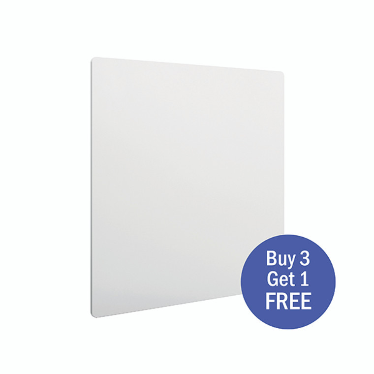 Nobo Frameless Magnetic Modular Whiteboard 450x450mm 1915655