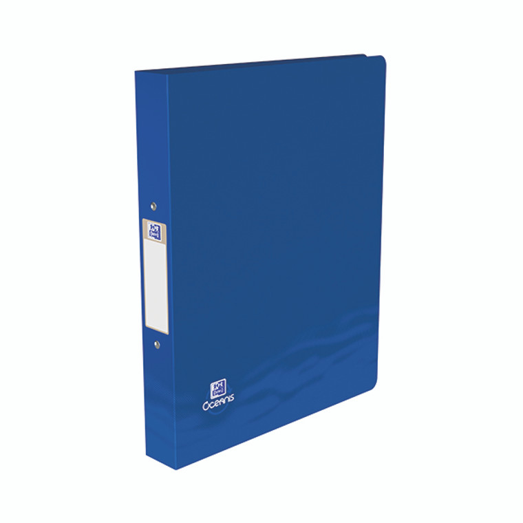 Oxford Oceanis 2-O Ring Binder 40mm A4+ Blue 400177827