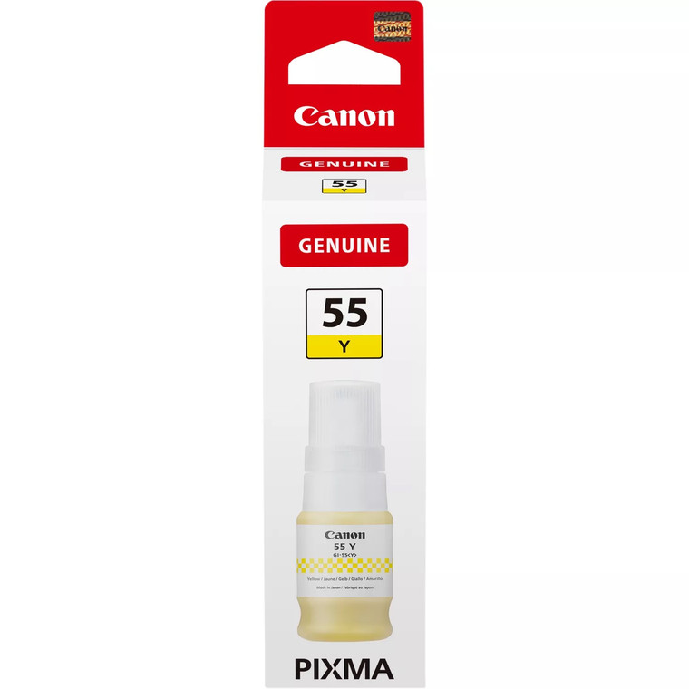 Canon 6291C001/GI-55Y Yellow Ink Bottle 3K pages