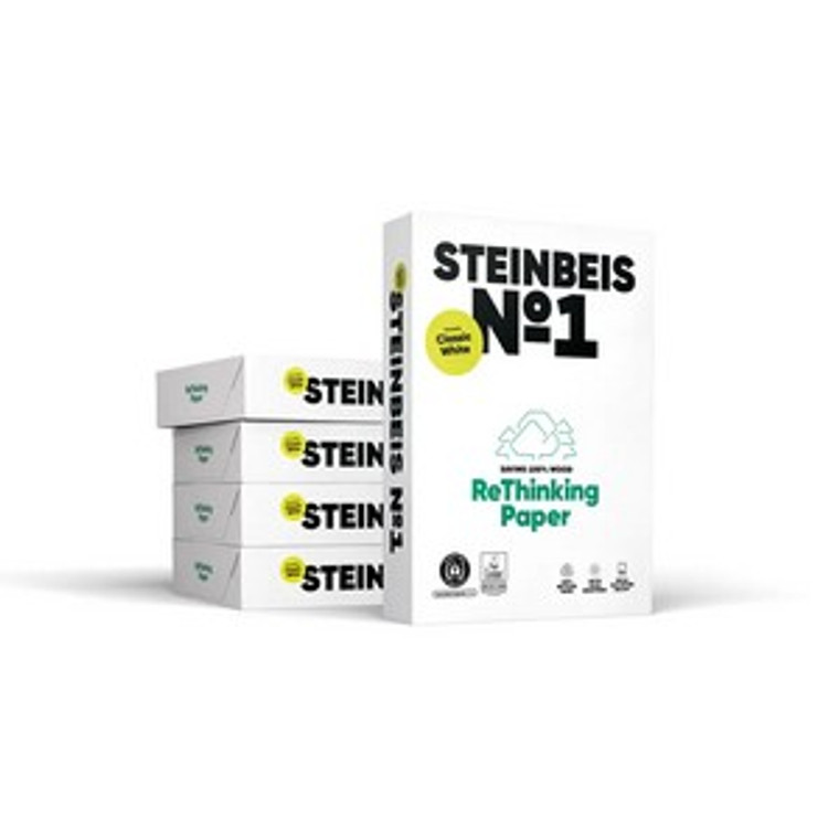 Steinbeis No.1 Classic Paper Off-White A4 80gsm (500 sheets) 10025 **PLEASE NOTE - THIS ITEM IS TO BE BOUGHT IN MULTIPLES OF 5 PACKS - the price shown is for 1 pack