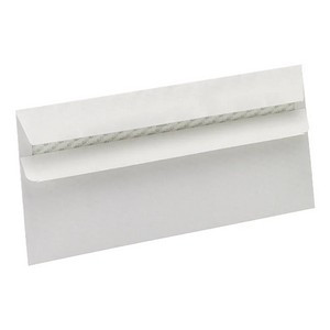 5 Star Recycled DL Wallet Envelope Self Seal 90gsm 220x110mm White (Pack of 500) 940398