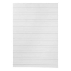 5 Star Recycled Memo Pad Headbound Ruled 160 Pages A4 70gsm White Paper (Pack of 10) 938279