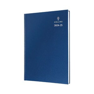 Collins Academic Diary Day Per Page A4 Blue 2025-2026 44MBLU25