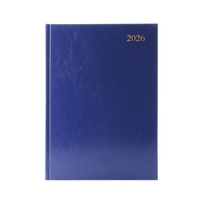 5 Star Desk Diary Day Per Page Appointment A4 Blue 2026 KFA41ABU26