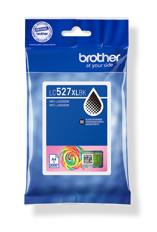 Brother LC-527XLBK Black Ink Cartridge High Capacity 3.5K pages