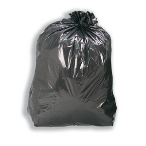 5 Star Medium/Heavy Duty Bin Liners 110 Litre Capacity Black (Pack of 200) 465144