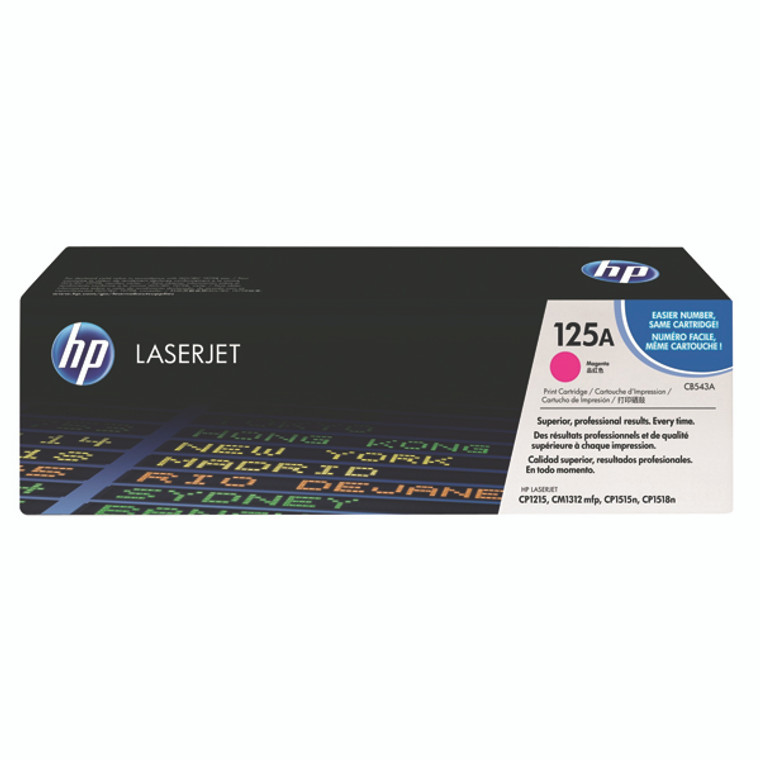 CB543A HP CB543A 125A Magenta Toner