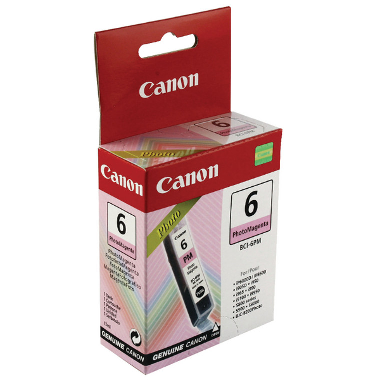 BCI-6PM Canon 4710A002 BCI-6 Photo Magenta Ink Cartridge