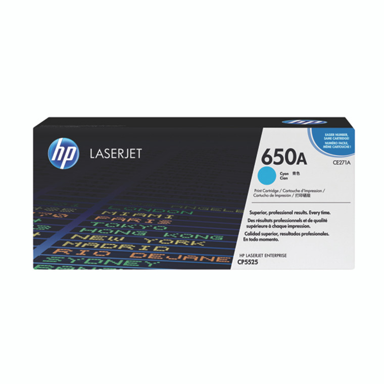 CE271A HP CE271A C650A Cyan Toner