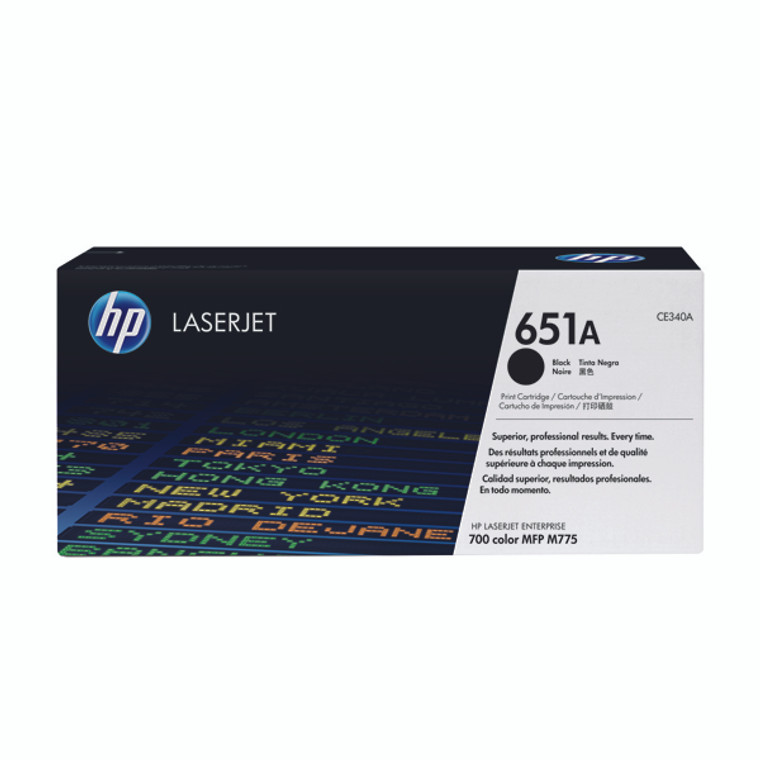 CE340A HP CE340A 651A Black Toner