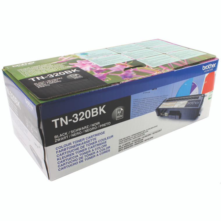 TN-320BK Brother TN-320 BK Black Toner