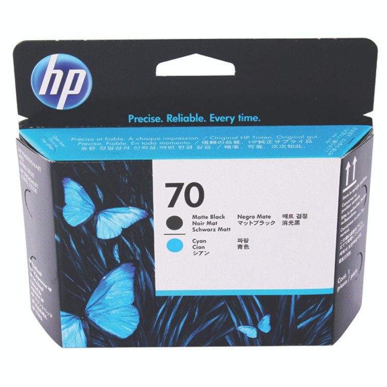 C9404A HP C9404A 70 Matte Black Cyan Printhead