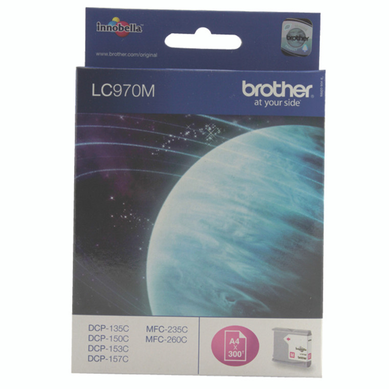 LC970M Brother LC-970 M Magenta Ink Cartridge