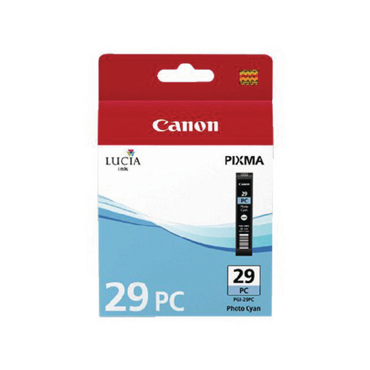 PGI-29PC Canon 4876B001 PGI-29 Photo Cyan Ink Cartridge