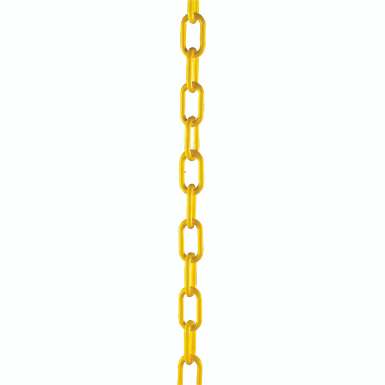 SBY12959 Plastic Chain 10mm Short Link 25 Metre Yellow 328275