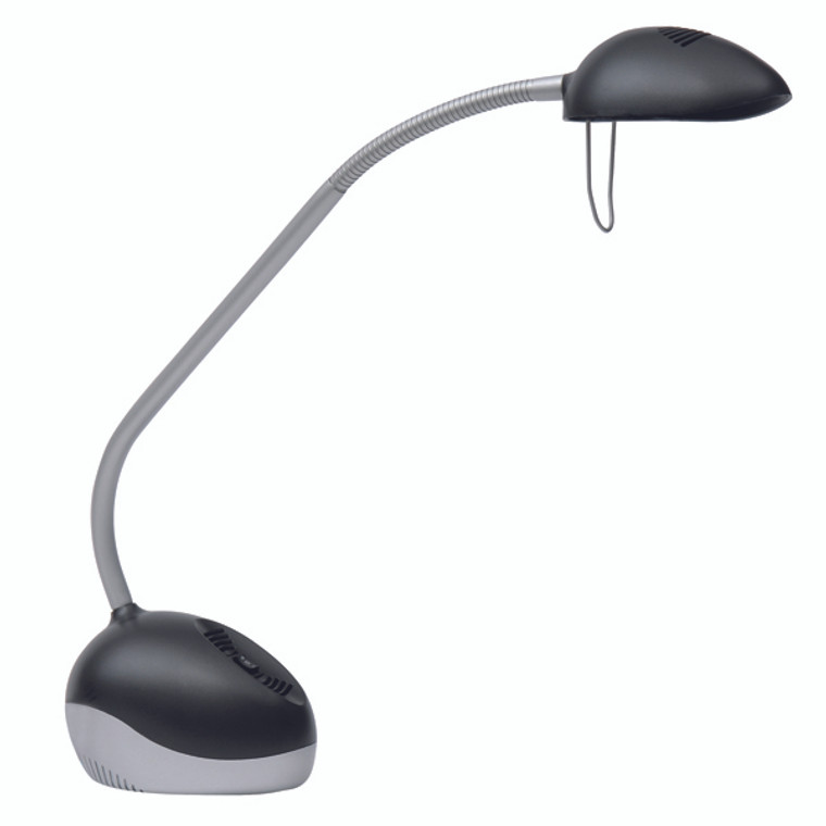 ALB00687 Alba Halox LED Desk Lamp 35 50W Black LED X