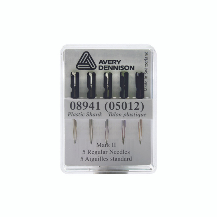 AV05012 Avery Dennison Tagging Needle Plastic Standard Pack 5 05012