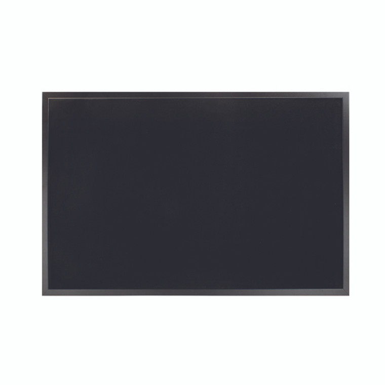 BQ04361 Bi-Office Softouch Surface Noticeboard 900x600mm Black FB0736169