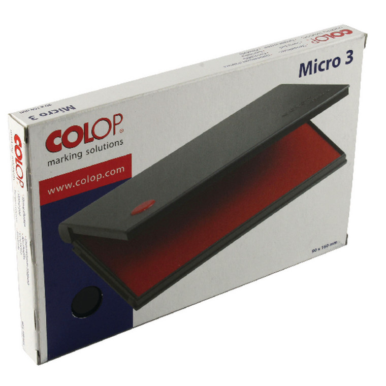 EM05400 COLOP Micro 3 Stamp Pad Black MICRO3BK