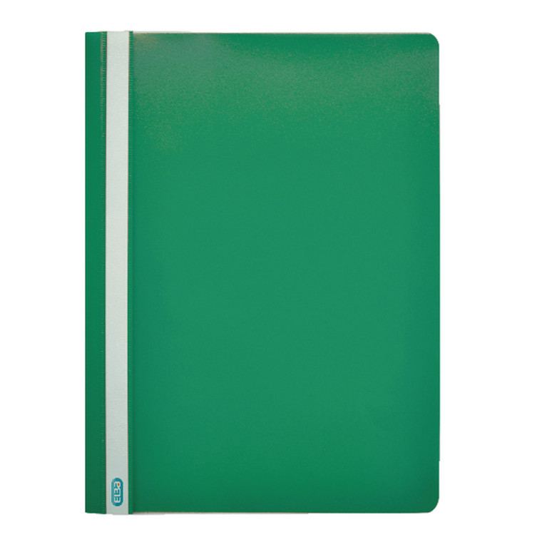 DB257305 Elba Report File A4 Green Durable wipe clean polypropylene with opaque back cover Pack 50 400055031