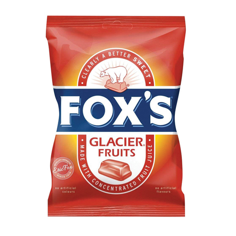CPD92056 Foxs Glacier Fruits 200g Contains six mouth watering flavours 0401003