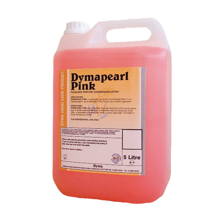 CPD30015 Dymapearl Hand Soap Pink 5 Litre 0604244