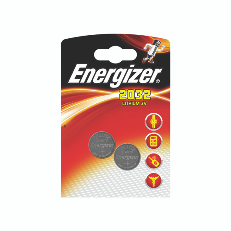 ER24835 Energizer Special Lithium Battery 2032 CR2032 Pack 2 624835