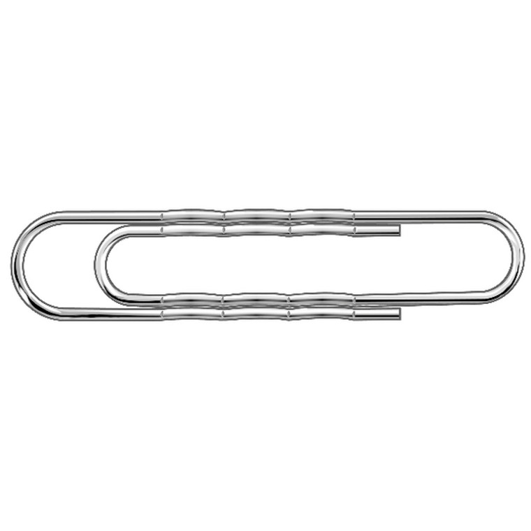 WS33291 Paperclips Giant Wavy 73mm Pack 100 32501