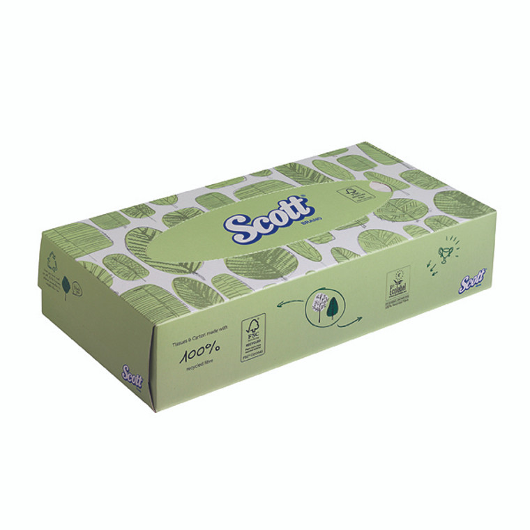 KC02632 Scott Facial Tissues Box 100 Sheets Pack 21 8837