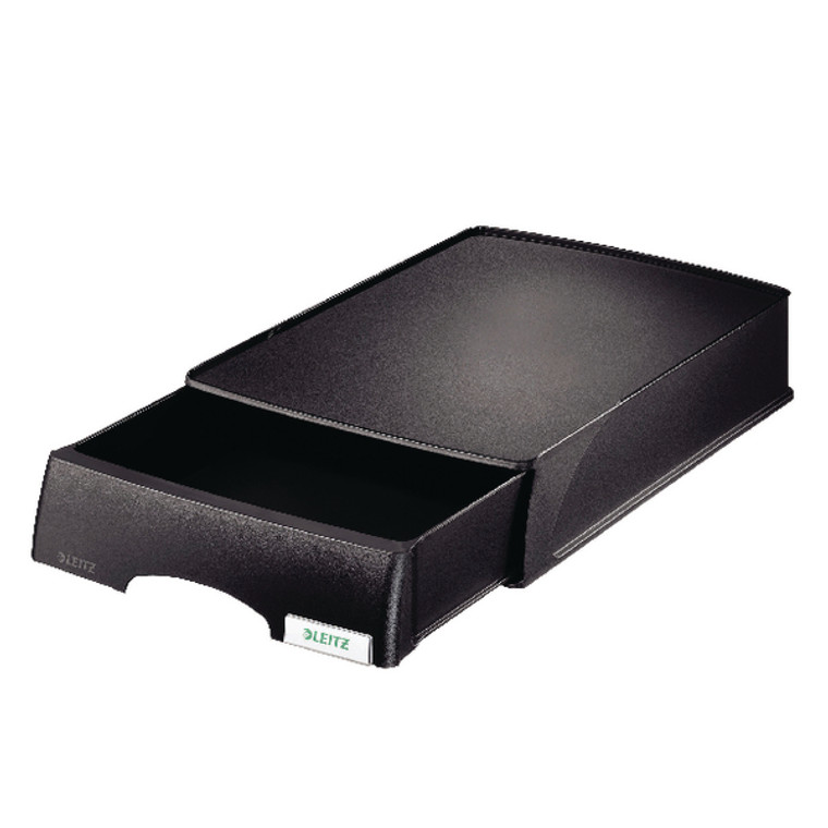 LZ93534 Leitz Plus Letter Tray With Drawer Unit Black 52060001