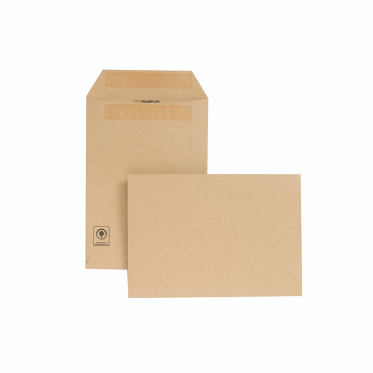 JDD26103 New Guardian C5 Envelope Pocket Self Seal Manilla Pack 250 D26103