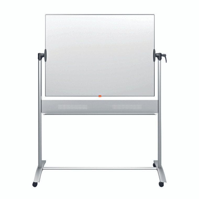 NB11829 Nobo Mobile Steel Magnetic Horizontal Whiteboard 1200x900mm 1901029