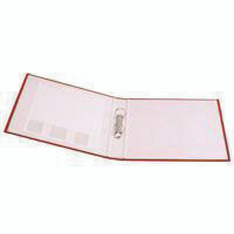 KF20036 Q-Connect 2 Ring 25mm Paper Over Board Red A4 Binder Pack 10 KF20036