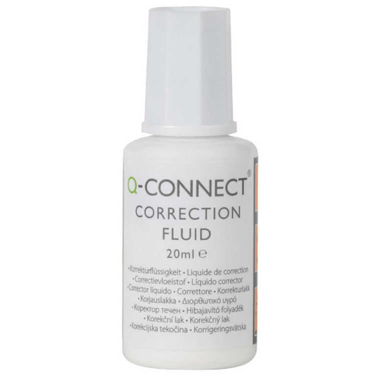 KF10507Q Q-Connect Correction Fluid 20ml Pack 10 KF10507Q