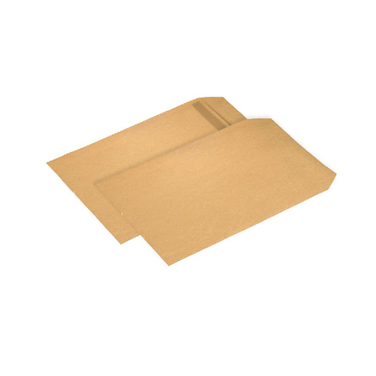 KF02893 Q-Connect B4 Envelope 353x250mm Pocket Self Seal 90gsm Manilla Pack 250 KF02893