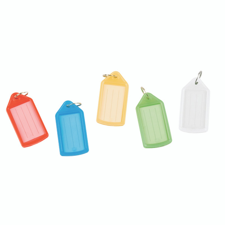 KF10878 Q-Connect Sliding Key Fob Assorted Pack 40 KF10878