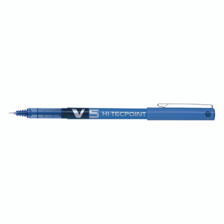 PIV5BU Pilot V5 Hi-Tecpoint Ultra Rollerball X Fine Blue Pack 12 BXV503